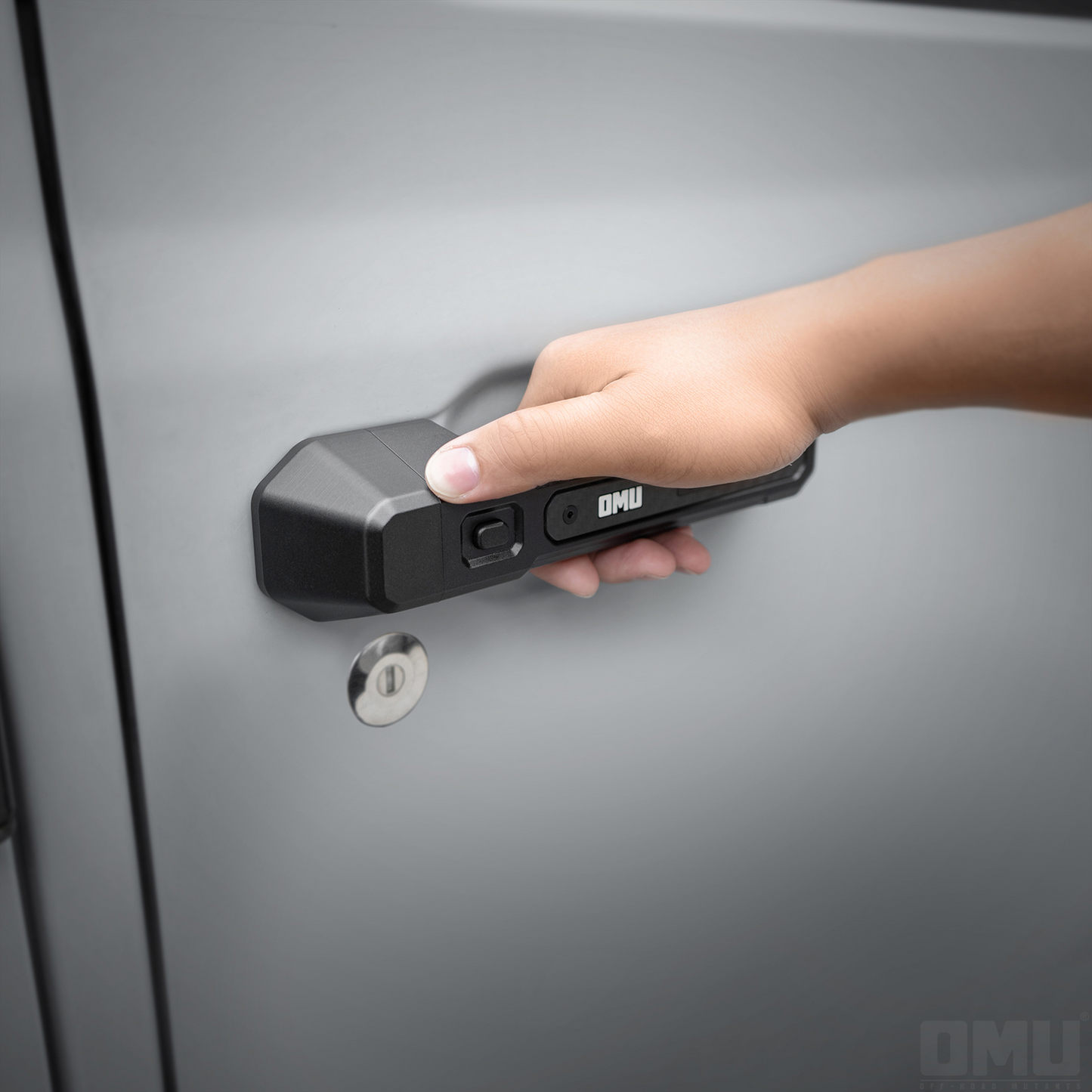OMU Genesis Series Aluminum Door Handle Cover For Jeep Wrangler JT 4 pcs